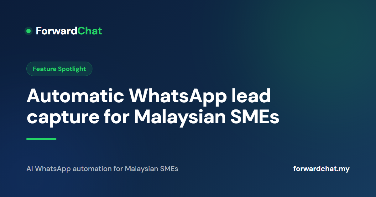 WhatsApp AI capturing a customer lead and syncing it to a dashboard and Google Sheet